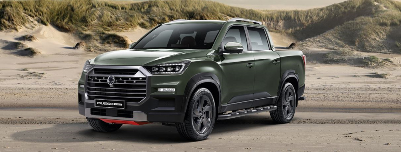 KGM(쌍용) 무쏘 스포츠 리스 렌트 가격 정보